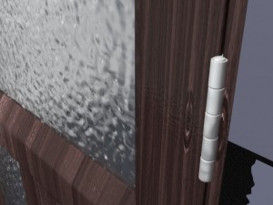 bathroom door 3D Model