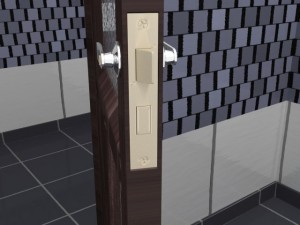 bathroom door 3D Model