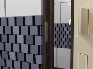 bathroom door 3D Model