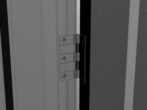 bathroom door 3D Model