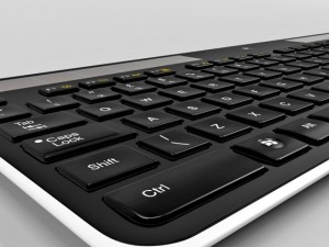 logitech solar keyboard k750 pc Model 3D