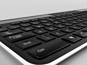 logitech solar keyboard k750 pc 3D Model