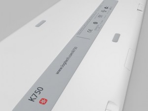 logitech solar keyboard k750 pc Model 3D