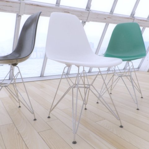 eames chair Model 3D .c4d .max .obj .3ds .fbx .stl .blend 