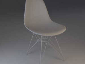 eames chair Model 3D