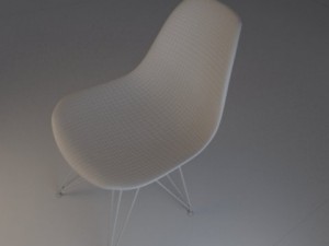 eames chair Model 3D