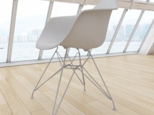 eames chair 2 Model 3D
