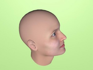 woman face 3D Model