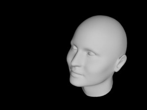 woman face 3D Model