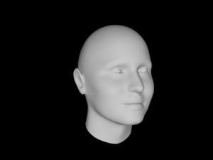 woman face 3D Model