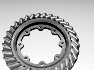 spiral bevel gears 3D मॉडल
