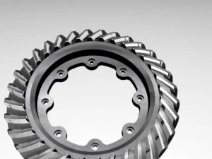 Spiral bevel gears 3D Model