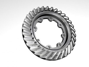 spiral bevel gears 3D मॉडल