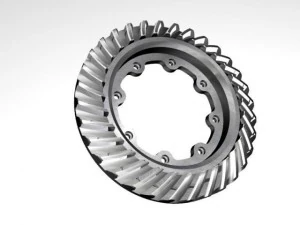Spiral bevel gears 3D Model