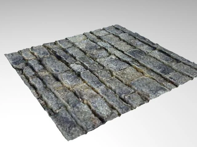 3d stone wall 3D Model .c4d .max .obj .3ds .fbx .stl .blend 