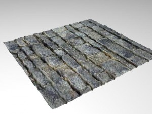 3d stone wall Modelo 3D
