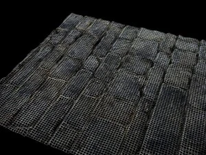 3d stone wall 3D Model