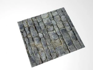 3d stone wall 3D Model