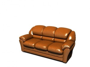 berg sofa Modelo 3D