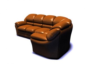 large berg sofa Model 3D