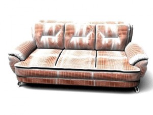 lion sofa 3D 模型