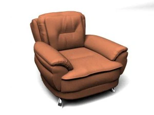L&ouml;wensofa 3D Modell