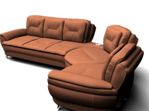 large lion sofa 3D Model