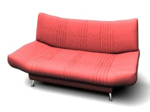 baun sofa 3D मॉडल