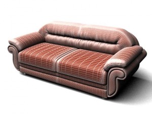 milan sofa 3D Модель