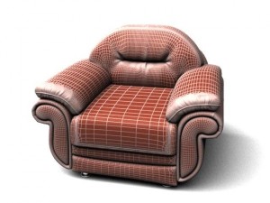 milan sofa 3D Model