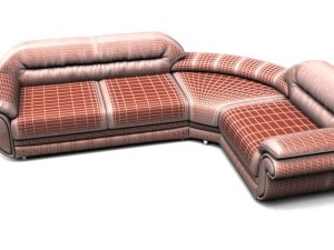milan sofa 3D Model