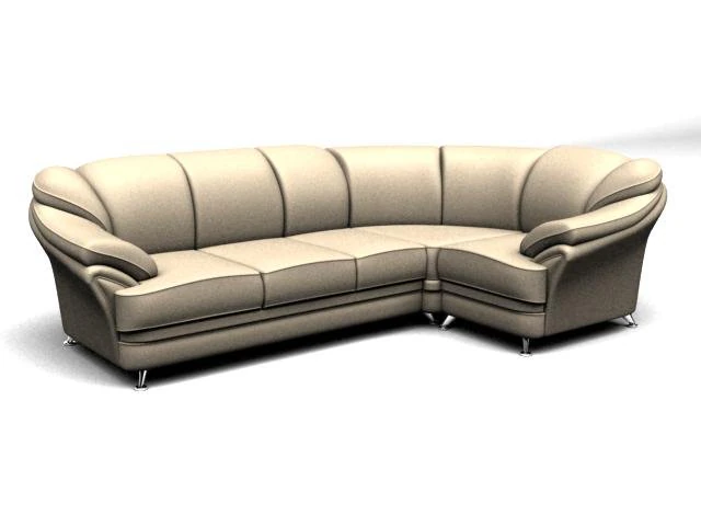 large paradise sofa 3D Model .c4d .max .obj .3ds .fbx .stl .blend 