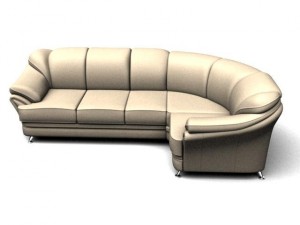 large paradise sofa Modello 3D