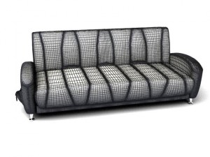 nokturn sofa 3Dモデル