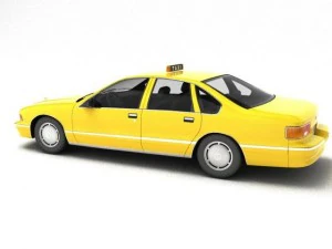 chevrolet caprice taxi 3D Model