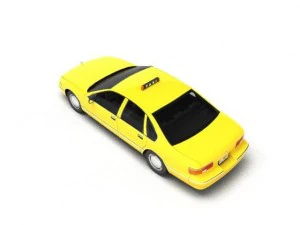 chevrolet caprice taxi 3D Model