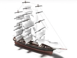 old ship 3D Model