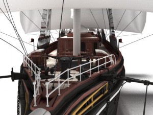 old ship 3D Model