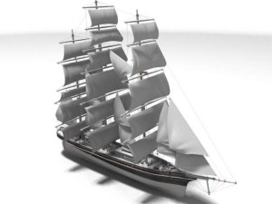 old ship 3D Model
