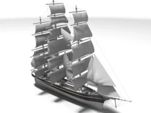 old ship 3D Model