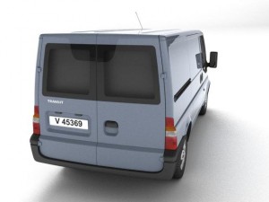 ford transit Modello 3D