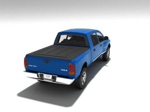 Dodge ram quad cab 2500 4x4 3D Model