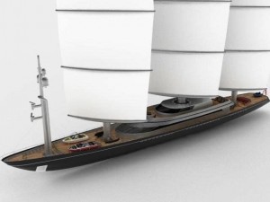 maltese falcon yacht main 3D Model