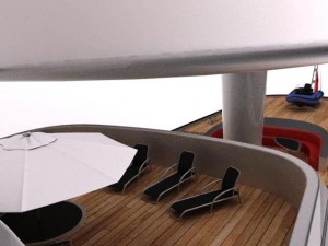 maltese falcon yacht main 3D Model