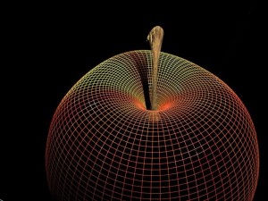 red apple Modello 3D