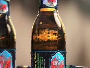 glass bottle Model 3D