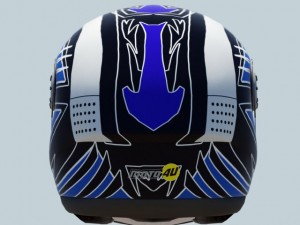 helmet moto4u 3D Model