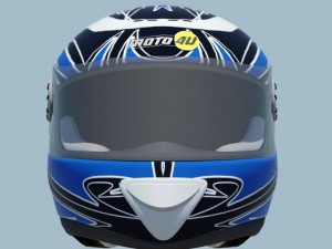 helmet moto4u 3D Model