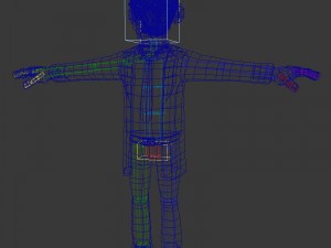 cartoon doctor 3D 模型