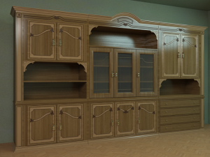 italian shelf since 1974 3Dモデル